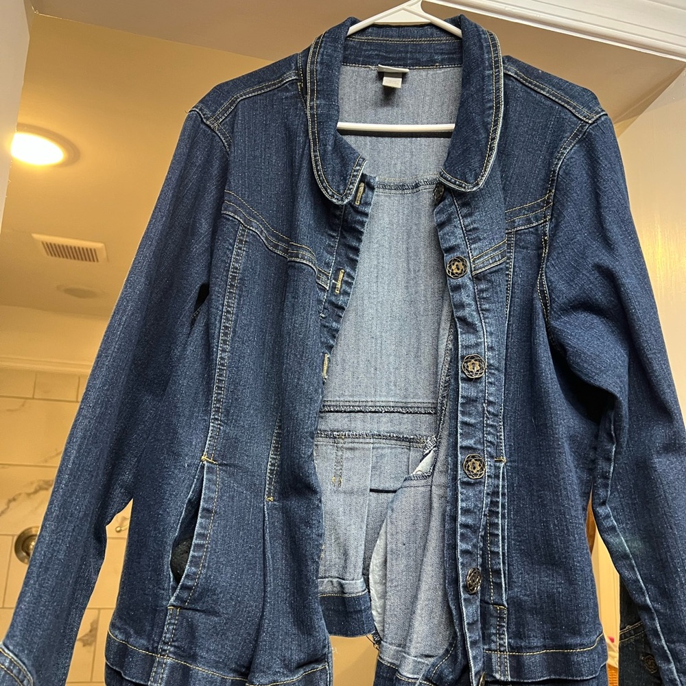Venezia Dark Blue Jean Jacket